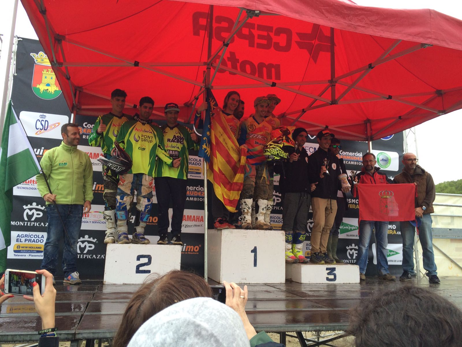 Navarra da la sorpresa y consigue un podio histórico